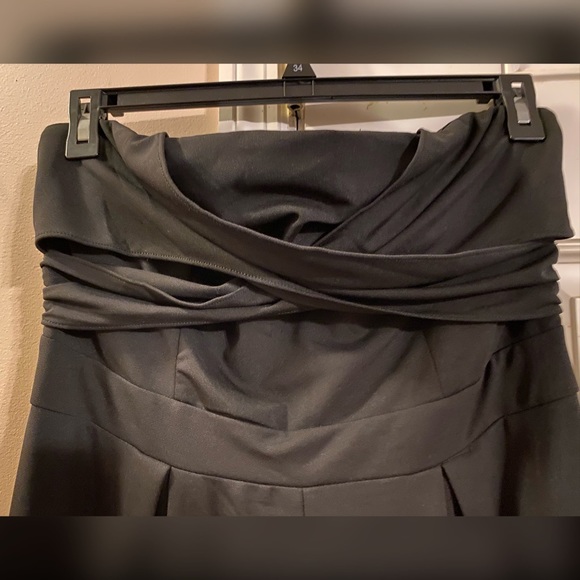 Black strapless Jumpsuit - Picture 2 of 4